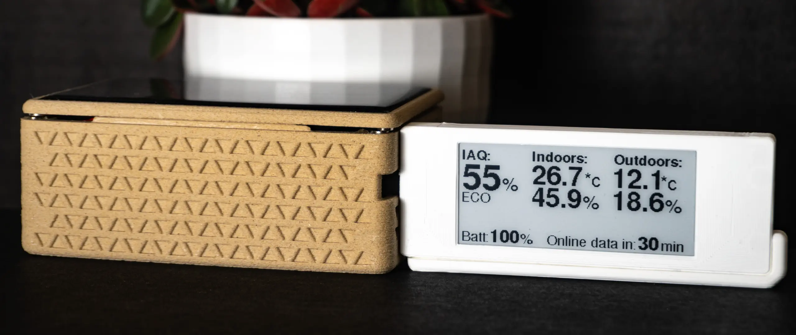 IAQ BOX - Alacsony fogyasztású IOT levegőminőség-mérő